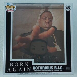 Funko Pop Albums Notorius B.I.G. "Born Again" Album Fugure with Case #45